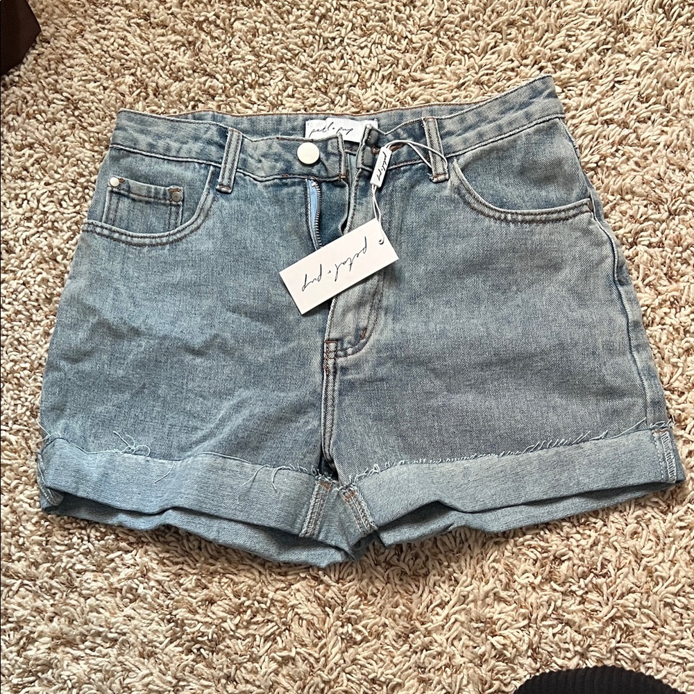 Petal & Pup Light Blue Jean Shorts